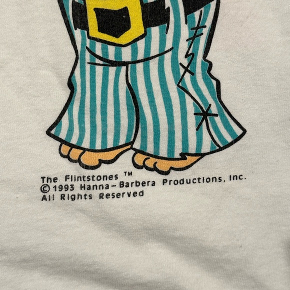 Vintage 90s Pebbles and Bam Bam kids t shirt. Size 12. - Picture 4 of 4